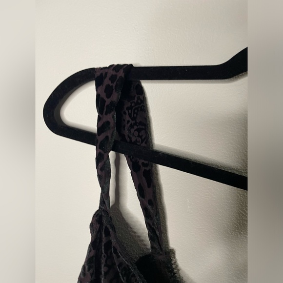 NWT Free People Intimately In My Heart Bodycon Burnout Velvet Midi Slip Dress - Picture 5 of 11